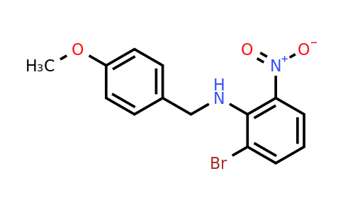CAS 1215205-09-6 | 2-Bromo-N-(4-methoxybenzyl)-6-nitroaniline