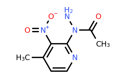 CAS 1215205-33-6 | N-(4-Methyl-3-nitropyridin-2-yl)acetohydrazide