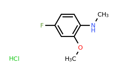 CAS 1215205-84-7 | 4-fluoro-2-methoxy-N-methylaniline hydrochloride