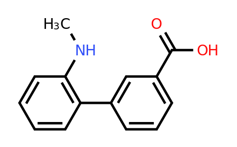 CAS 1215206-12-4 | 2'-(Methylamino)biphenyl-3-carboxylic acid