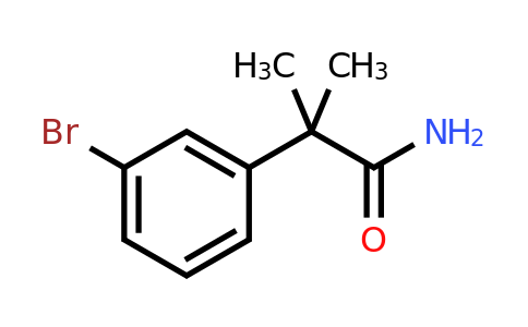 CAS 1215206-60-2 | 2-(3-Bromophenyl)-2-methylpropanamide