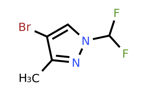 CAS 1215295-92-3 | 4-Bromo-1-(difluoromethyl)-3-methyl-1H-pyrazole