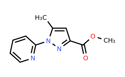 CAS 1215300-32-5 | methyl 5-methyl-1-(pyridin-2-yl)-1H-pyrazole-3-carboxylate