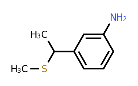 CAS 1215308-75-0 | 3-[1-(Methylsulfanyl)ethyl]aniline