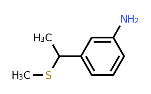 3-[1-(Methylsulfanyl)ethyl]aniline
