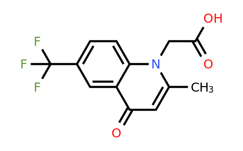 CAS 1215370-18-5 | 2-(2-Methyl-4-oxo-6-(trifluoromethyl)quinolin-1(4H)-yl)acetic acid