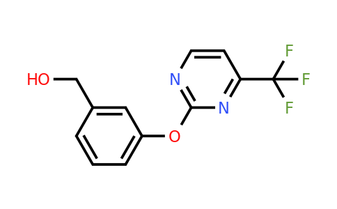 (3-((4-(Trifluoromethyl)pyrimidin-2-yl)oxy)phenyl)methanol