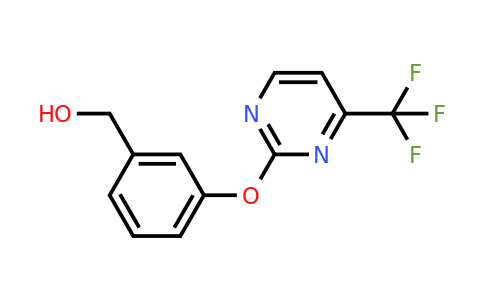 CAS 1215524-83-6 | (3-((4-(Trifluoromethyl)pyrimidin-2-yl)oxy)phenyl)methanol