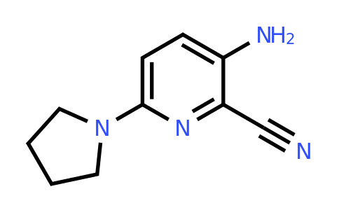 CAS 1215553-62-0 | 3-Amino-6-(pyrrolidin-1-yl)picolinonitrile