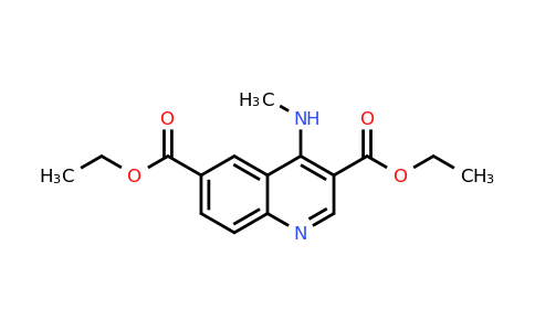 CAS 1215669-46-7 | Diethyl 4-(methylamino)quinoline-3,6-dicarboxylate