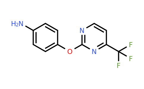 CAS 1215670-87-3 | 4-((4-(Trifluoromethyl)pyrimidin-2-yl)oxy)aniline
