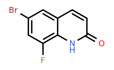 CAS 1215767-80-8 | 6-Bromo-8-fluoroquinolin-2(1H)-one
