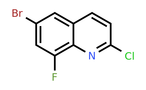 CAS 1215767-81-9 | 6-Bromo-2-chloro-8-fluoroquinoline