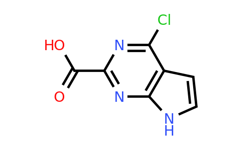 CAS 1215898-04-6 | 4-chloro-7H-pyrrolo[2,3-d]pyrimidine-2-carboxylic acid