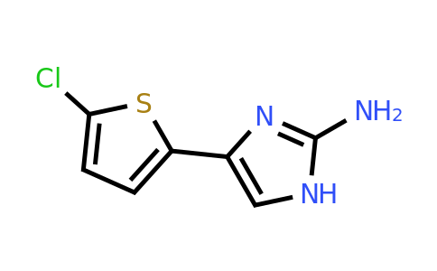 CAS 1215910-31-8 | 4-(5-Chloro-thiophen-2-yl)-1H-imidazol-2-ylamine