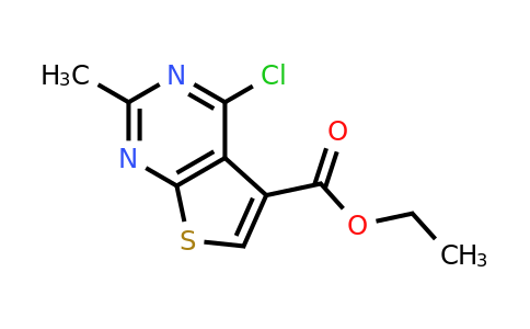 CAS 1215910-73-8 | Ethyl 4-chloro-2-methylthieno[2,3-d]pyrimidine-5-carboxylate