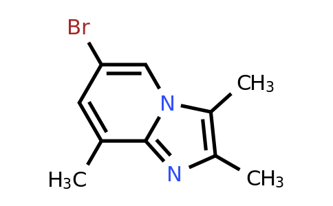 CAS 1215953-19-7 | 6-bromo-2,3,8-trimethylimidazo[1,2-a]pyridine