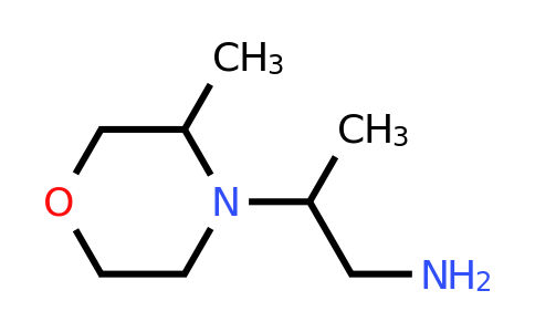 CAS 1215981-25-1 | 2-(3-Methylmorpholin-4-yl)propan-1-amine