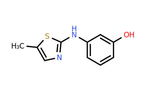 CAS 1216006-75-5 | 3-[(5-methyl-1,3-thiazol-2-yl)amino]phenol