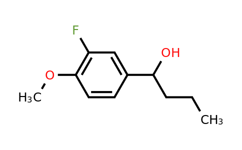 CAS 1216007-15-6 | 1-(3-Fluoro-4-methoxyphenyl)butan-1-ol