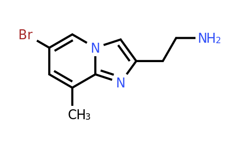 CAS 1216008-69-3 | 2-{6-bromo-8-methylimidazo[1,2-a]pyridin-2-yl}ethan-1-amine