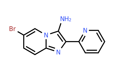 CAS 1216053-90-5 | 6-Bromo-2-(pyridin-2-yl)imidazo[1,2-a]pyridin-3-amine
