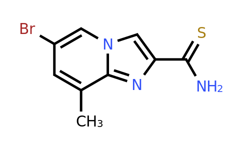 CAS 1216138-82-7 | 6-bromo-8-methylimidazo[1,2-a]pyridine-2-carbothioamide