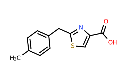 CAS 1216181-04-2 | 2-[(4-methylphenyl)methyl]-1,3-thiazole-4-carboxylic acid