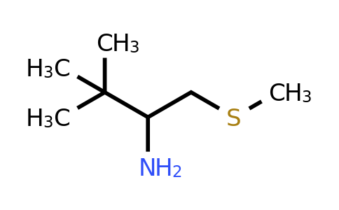 CAS 1216222-93-3 | 3,3-dimethyl-1-(methylsulfanyl)butan-2-amine