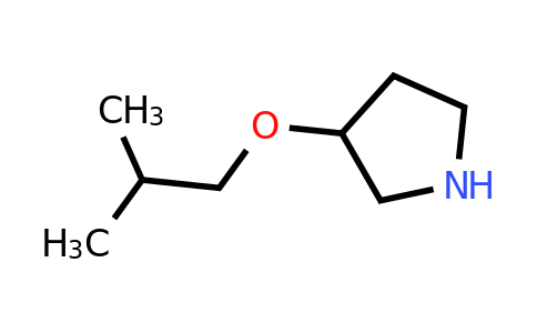 CAS 1216229-63-8 | 3-isobutoxypyrrolidine