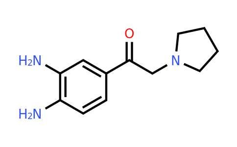 CAS 1216259-23-2 | 1-(3,4-diaminophenyl)-2-(pyrrolidin-1-yl)ethanone