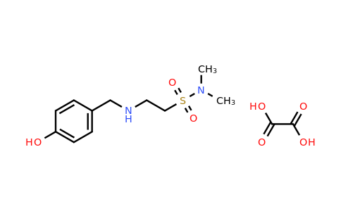 CAS 1216271-87-2 | 2-((4-Hydroxybenzyl)amino)-N,N-dimethylethanesulfonamide oxalate