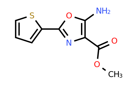 CAS 1216295-88-3 | methyl 5-amino-2-(thiophen-2-yl)-1,3-oxazole-4-carboxylate