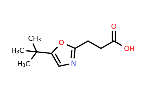 CAS 1216319-45-7 | 3-(5-tert-butyl-1,3-oxazol-2-yl)propanoic acid