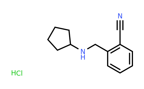 CAS 1216412-11-1 | 2-[(cyclopentylamino)methyl]benzonitrile hydrochloride
