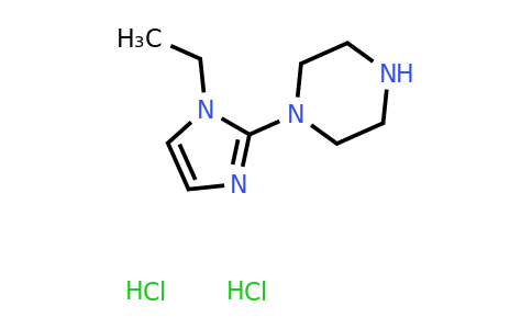 CAS 1216433-63-4 | 1-(1-ethyl-1H-imidazol-2-yl)piperazine dihydrochloride