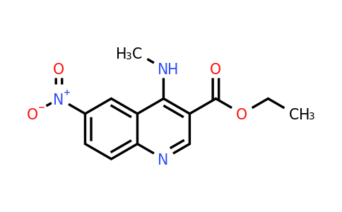 CAS 1216551-62-0 | Ethyl 4-(methylamino)-6-nitroquinoline-3-carboxylate