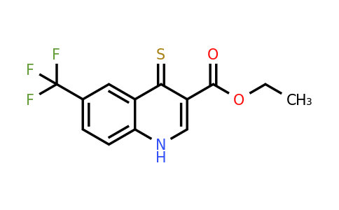 CAS 1216580-67-4 | Ethyl 4-thioxo-6-(trifluoromethyl)-1,4-dihydroquinoline-3-carboxylate