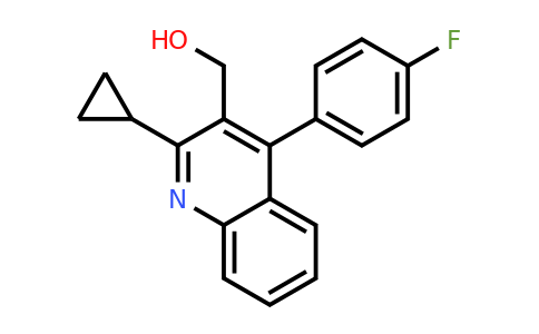 CAS 121660-11-5 | (2-Cyclopropyl-4-(4-fluorophenyl)quinolin-3-yl)methanol