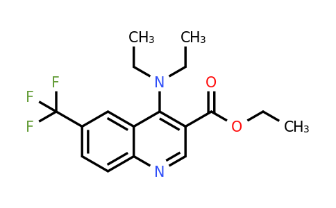 CAS 1216621-62-3 | Ethyl 4-(diethylamino)-6-(trifluoromethyl)quinoline-3-carboxylate