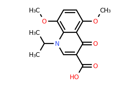 CAS 1216640-61-7 | 1-Isopropyl-5,8-dimethoxy-4-oxo-1,4-dihydroquinoline-3-carboxylic acid