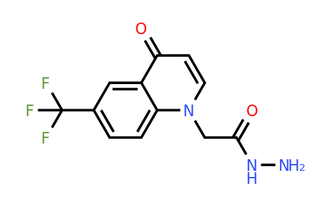 CAS 1216685-84-5 | 2-(4-Oxo-6-(trifluoromethyl)quinolin-1(4H)-yl)acetohydrazide