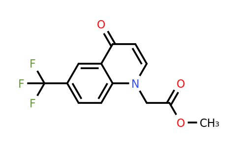 CAS 1216766-41-4 | Methyl 2-(4-oxo-6-(trifluoromethyl)quinolin-1(4H)-yl)acetate