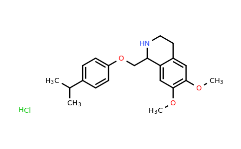 CAS 1216854-09-9 | 1-[(4-isopropylphenoxy)methyl]-6,7-dimethoxy-1,2,3,4-tetrahydroisoquinoline hydrochloride