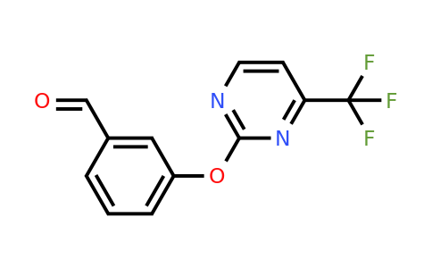 CAS 1216892-82-8 | 3-((4-(Trifluoromethyl)pyrimidin-2-yl)oxy)benzaldehyde