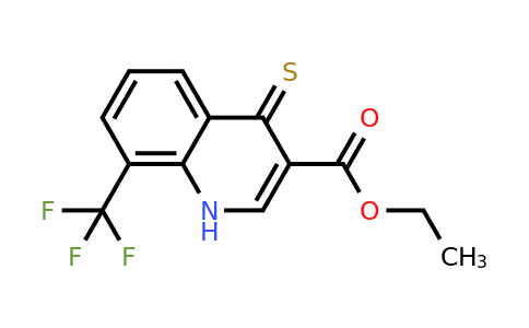 CAS 1216991-34-2 | Ethyl 4-thioxo-8-(trifluoromethyl)-1,4-dihydroquinoline-3-carboxylate