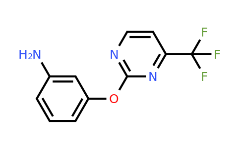 CAS 1216999-17-5 | 3-((4-(Trifluoromethyl)pyrimidin-2-yl)oxy)aniline