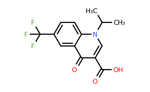 CAS 1217096-45-1 | 1-Isopropyl-4-oxo-6-(trifluoromethyl)-1,4-dihydroquinoline-3-carboxylic acid