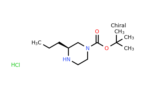 CAS 1217448-65-1 | (S)-tert-Butyl 3-propylpiperazine-1-carboxylate hydrochloride