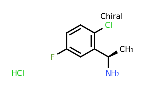 CAS 1217456-32-0 | (R)-1-(2-Chloro-5-fluorophenyl)ethanamine hydrochloride